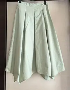 DEICY デイシー アシンメトリー フレアスカート ミントグリーン Sサイズ