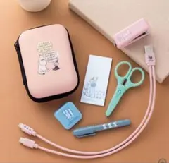 インレッド　1月2月号　付録　ムーミン文具セット