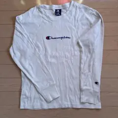 Champion 長袖カットソー 160 ホワイト