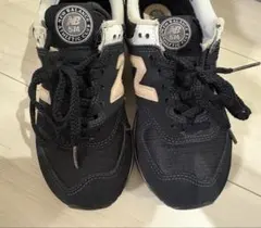 New Balance 574 22.5 スニーカー ブラック