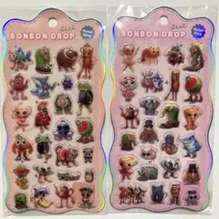 C92 イタリアンブレインロット　ぷくぷくシール　3Dシール　2枚セット