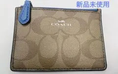 【未使用】coach コインケース　カードケース　パスケース