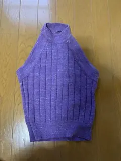 美品 juemi アメスリニット パープルのサムネイル