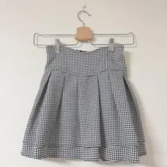 ミシェルマカロン 美脚スカート ギンガムチェック xsサイズ