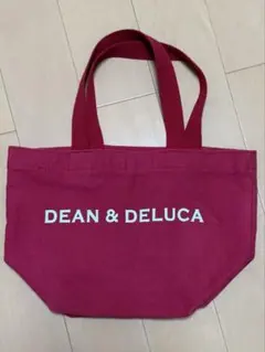 DEAN & DELUCA 赤 トートバッグ
