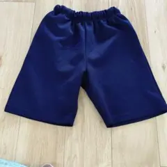 体操服　ネイビー ハーフパンツ 120サイズ