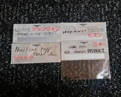 Manifesto メッセージカード 4枚セット