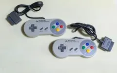 匿名配送 ニンテンドー純正品 スーパーファミコン コントローラー 2個 SFC