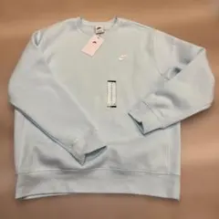 【NIKE】　ナイキ　水色　裏起毛　スウェット トレーナーXL