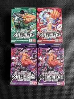 ワンピースカード スタートデッキ ST-31 32 ルフィ ゾロ 各2セット