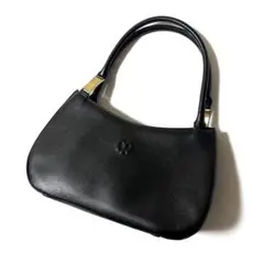 極美品】 ミラショーン ハンドバッグ 2way ターンロック フォーマル 黒 