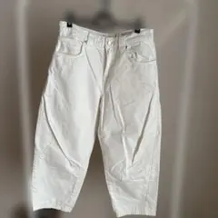 年内最終！ZARA ホワイトデニムパンツ EUR 40
