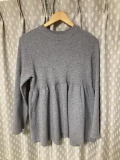 studio CLIP グレー ニット