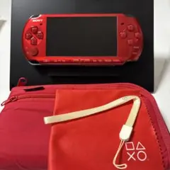 SONY PSP3000 本体 レッド ジャンク品