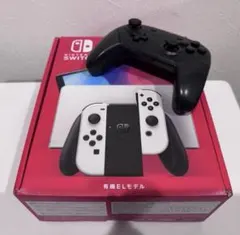 Switch本体（有機EL）+純正コントローラー【美品】 2025年最新】switch有機EL純正コントローラーの人気アイテム