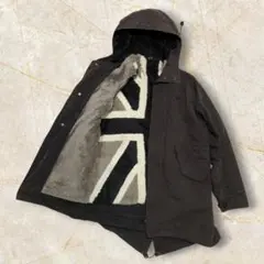 FRED PERRY ユニオンジャックライナーフィッシュテールモッズコートS