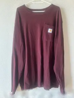 最終お値下!!Carhartt オリジナルフィット ロンT 美品 Lのサムネイル