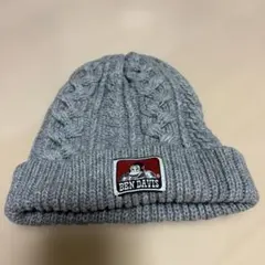 BEN DAVIS ケーブル編み ニット帽 グレー