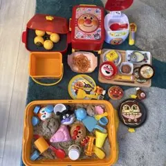 アンパンマン❁ おままごと❁砂遊び❁キネティックサンド付き