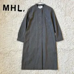 希少サンプル✲MHL.マーガレットハウエル　バンドカラーウールワンピース