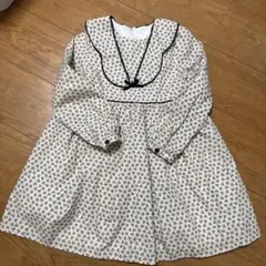 小花柄ワンピース　6-7y little cotton clothes