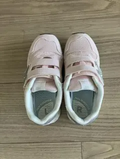 【New Balance】PO313TB2 キッズスニーカー 18cm ピンク