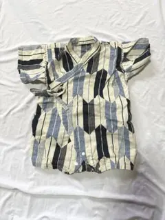 男の子ベビー ロンパース甚平