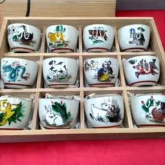 [S40年代コレクション] 九谷焼 古九谷　お猪口 九谷焼の通販｜晩酌揃（徳利＆お猪口セット） - お香専門店 香源