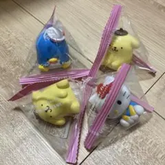 サンリオキャラクターズ おすわりインテリアミニフィギュア 4体セット