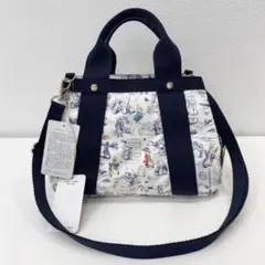レスポートサック ピーターラビット ホワイト ショルダーバッグ 2way