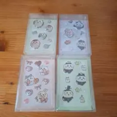 ちいかわぷくちゅるシール　４点セット