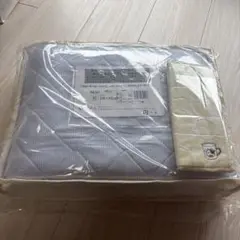 値下げ！おまけ付！新品未開封品　シャルレ　冷感敷きパッド　シングル　ソフトブルー