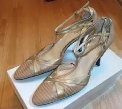 Meda レディース レザー パンプス 未使用 24cm 日本製