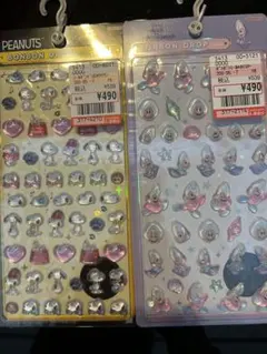 PEANUTS BONBON DROP シールセット　２セット