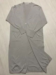 UNIQLO ユニクロ　ロングカーディガン 羽織り　L UVカットカーディガン