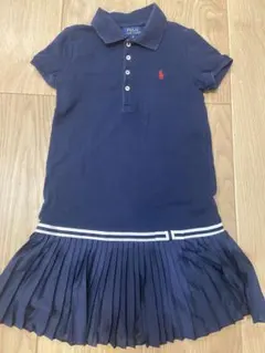 ラルフローレン　ポロシャツワンピース　ネイビー　サイズ6