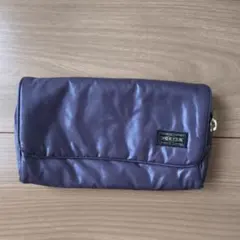 PORTER　被せポーチ　長財布　PORTER GIRL　パープル　ドット柄のサムネイル