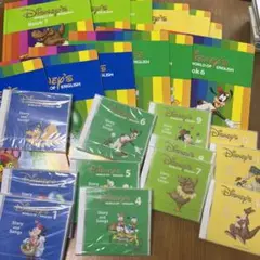 ディズニー英語教材　ストーリー&ソングス　全12巻セット 最新版】DWE ストーリーアンドソングス 絵本 CDセット 全12巻 - メルカリ