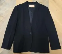 Chloé ブラック テーラードジャケット 11AR 美品 大きいサイズ y81のサムネイル