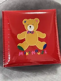 MIKIHOUSE 赤いアルバム クマの刺繍のサムネイル
