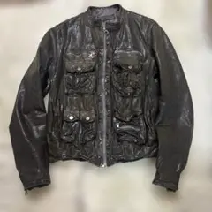 2025年最新】neil barrettレザージャケットの人気アイテム
