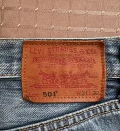 Levi's 501 ストレートデニム W31 L32のサムネイル