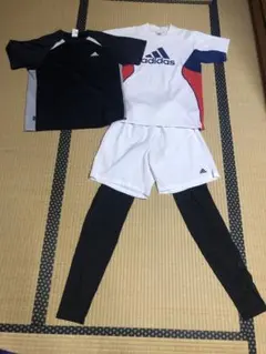 【メンズ】アディダス・Ｔシャツ・ショートパンツ・タイツ、アームカバーセット