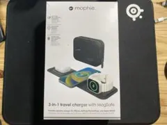 mophie 3-in-1 travel charger withMagSafe