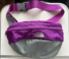 美品　THE NORTH FACE ボディバッグ パープル