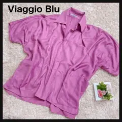 【大人気】Viaggio Blu(ビアッジョブルー)★BIGシルエット半袖シャツのサムネイル
