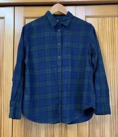 UNIQLO チェック柄 長袖ネルシャツ Mサイズ