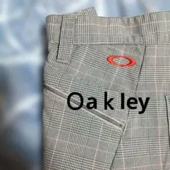 Oakley チェック柄 ゴルフパンツＷ78〜82センチ