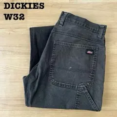 ディッキーズ ペインターパンツ ブラック黒 W32 L30 古着 アメカジのサムネイル