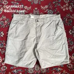 00s CARHARTT ダブルニー　ショーツ　ダック　ベージュ